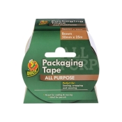 SHURTAPE DUCK TAPE PACKAGING BROWN 50MM X 25M