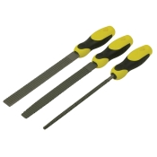 STANLEY  RASP SET 3PC - ROUND, HALF ROUND & FLAT