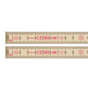 STANLEY  WOODEN FOLDING RULE 2M         0-35-455