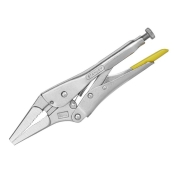 STANLEY  LOCKING PLIERS 8IN LONG NOSE   0-84-813