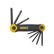 STANLEY FOLDING HEX KEY SET  8PC TORX   2-69-266