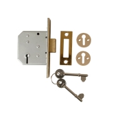 UNION   Y2177-PL-2.50 3 LEVER DEADLOCK PB 2.5IN