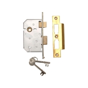 UNION   Y2277-PL-2.50 3 LEVER SASHLOCK PB 2.5IN
