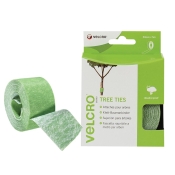 VELCRO   ADJUSTABLE TREE TIES 50MM X 5M GREEN