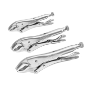 V/GRIP  CURVED JAW LOCKING PLIER SET (5/7/10CR)