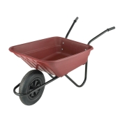 WALSALL BOXED SHIRE 90L POLY BARROW BURGUNDY