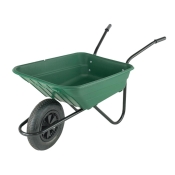WALSALL BOXED SHIRE 90L POLY BARROW GREEN