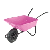 WALSALL BOXED SHIRE 90L POLY BARROW PINK