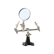 WELLER  HELPING HANDS W/MAGNIFYING GLASS 2 ARMS