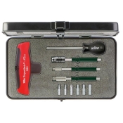 WIHA    11PC S/D + T-HANDLE SET TORQVARIO-S T