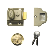 YALE    706 TRADITIONAL NIGHTLATCH PB 40MM
