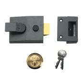 YALE    88 STANDARD NIGHTLATCH DMG SC CYL 60MM
