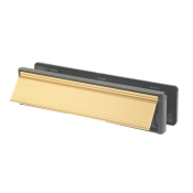 YALE    LETTER PLATE 12IN GOLD       VISI-PACK