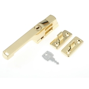 YALE    P-115-PB LOCKABLE WINDOW HANDLE BRASS
