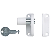 YALE    P123 SASH WINDOW PRESSLOCK WHITE