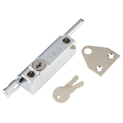 YALE    P124C DOOR PUSHBOLT CHROME