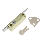 YALE    P124B DOOR PUSHBOLT BRASS
