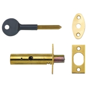 YALE    2PM444 DOOR SEC.BOLTS BRASS (2)