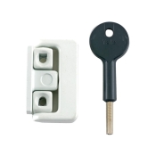 YALE    WINDOW LATCH M/PACK WHITE(4)V-8K101-4-WE