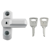YALE    PVCU WINDOW STOP WHITE  V-8K103-WE