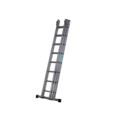 ZARGES  EXTENSION LADDER 3-PART SQ RUNG 3 X 8