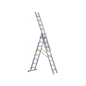 ZARGES  3 PART D RUNG COMBINATION LADDER 8 RUNG