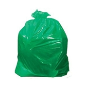 Coloured Refuse Sack  18 x 29 x 39 Pack 200 Green