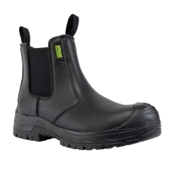 Apache Brooks Recycled Leather Black Dealer Boot