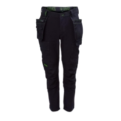 Apache Calgary Black 4 Way Stretch Trouser