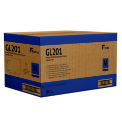 Polyco GL201 Finite Orange Heavy Duty Nitrile Disposable Gloves
