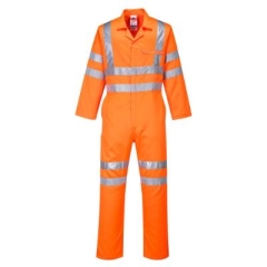 RT42 Portwest Hi-Vis Orange Polycotton Service Coverall