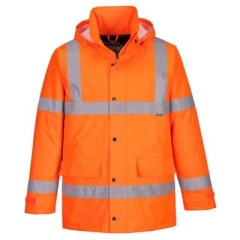 S460 Portwest Hi Vis Orange Traffic Jacket