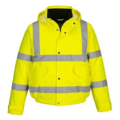 S463 Portwest Hi Vis Yellow Bomber Jacket