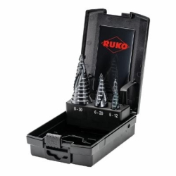 RUKO ULTIMATECUT Flowstep Step Drill Sets