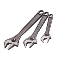 BAHCO 3PC ADJUSTABLE WRENCH SET - 6, 8 & 10IN