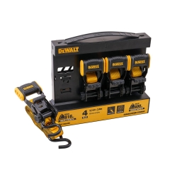 DEWALT  RATCHET STRAP SET - 4PC - 3.6M