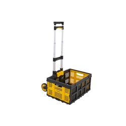 STANLEY FOLDING HAND TRUCK WITH BASKET
