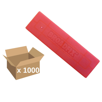 Broadfix 6mm Flat Shim 100 x 28mm (Box of 1000) 102806
