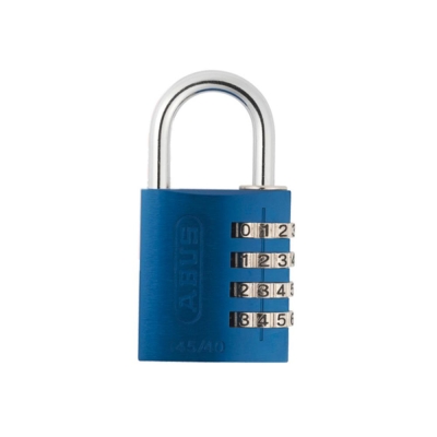 ABUS 145/40 40mm Aluminium Combination Padlock Blue 49523