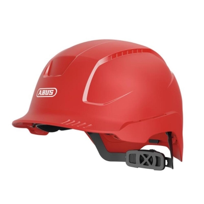 ABUS SCATOR-E Non-vented Safety Helmet Red