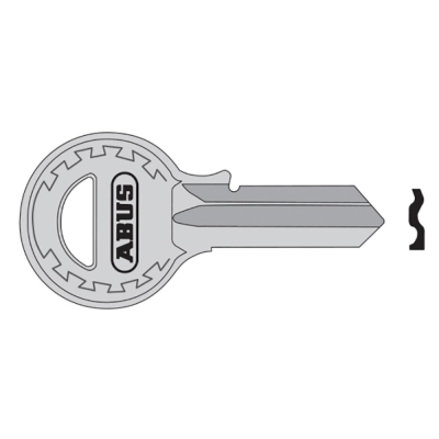 ABUS T84/40 40mm Left Hand Key Blank 08682