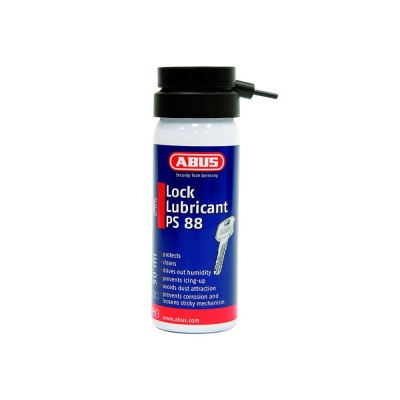 ABUS PS88 Lock Lubricating Spray 50ml Carded