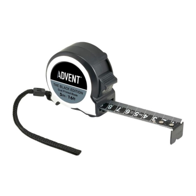 ADVENT  5M/16FT BLACK EDITION TAPE MEASURE