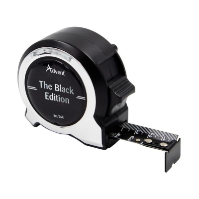 ADVENT  8M/26FT BLACK EDITION TAPE MEASURE