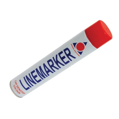 AER      LINE MARKING PAINT 750ML - RED     0902