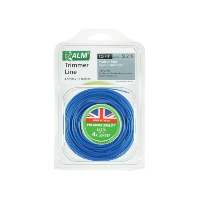 ALM     TRIMMER LINE 15M X 1.5MM DIAMETER