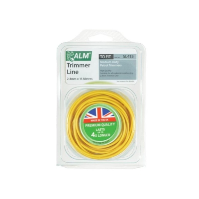 ALM     TRIMMER LINE 15M X 2.4MM DIAMETER