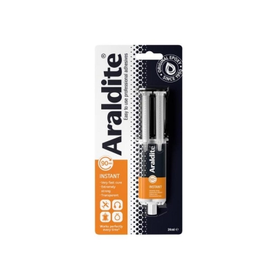 VELCRO  ARALDITE INSTANT SYRINGE 24ML