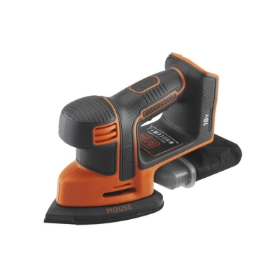 B/DECKER 18V MOUSE SANDER + 1X 1.5AH BATT CTN