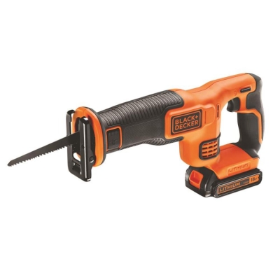 B/DECKER18V RECIP SAW + 1 X 1.5AH BATTERY